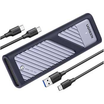 Thiết bị đựng ổ cứng M.2 SATA NVMe Ugreen 15511 (USB Type-C 3.2 GEN2)