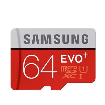 MICRO-SD 64GB Samsung Evo plus -CL10W- Class 10