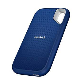 4TB SanDisk Extreme Portable Royal Blue E61 USB 3.2 upto 1050MB/s SDSSDE61-4T00-RR25 EXTERNAL