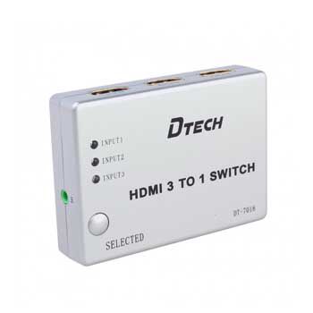SWITCH HDMI 3-1 DTECH DT-7018
