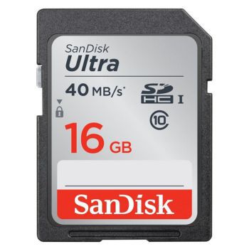 SDHC 16GB SANDISK CLASS 10