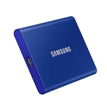 1TB Samsung T7 Portable - (MU-PC1T0H - MÀU XANH) - EXTERNAL