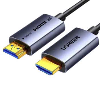 Cáp HDMI 2.1 Sợi Quang AOC 10m Ugreen 55504 (8K@60Hz, 4K@240Hz)
