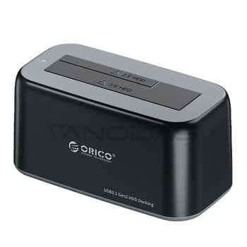 Đế ổ cứng (Docking) 1 khe cắm TypeC USB 3.2 Gen2 ORICO 6819C3-V1-EU-BK-BP-HW