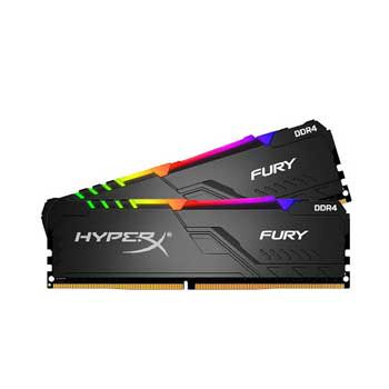 16GB DDRAM 4 3200 KINGSTON HyperX Fury RGB (KIT)