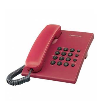 ĐIỆN THOẠI Panasonic KX-TS500 ( Màu đỏ) - Bảo hành 12 tháng