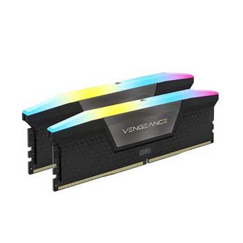 32GB DDRAM 5 5600 CORSAIR VENGEANCE RGB DDR5 - CMH32GX5M2B5600C36K (KIT)