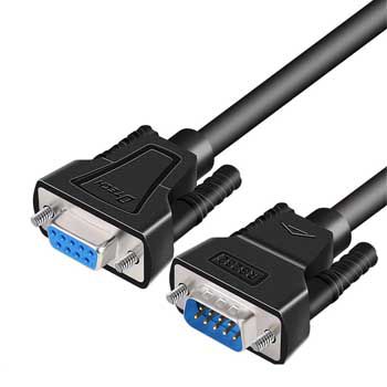 Cáp RS232 (Male - Female) DTECH DT-9005B Dài 1.5m