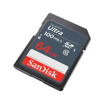SDXC 64GB SANDISK CLASS 10 ( 100Mb/s)