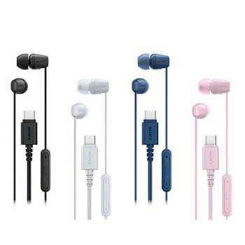 Tai nghe nhét tai có dây Sony IER-EX15C (USB-C) (Màu Trắng, Đen, Hồng , Xanh dương)