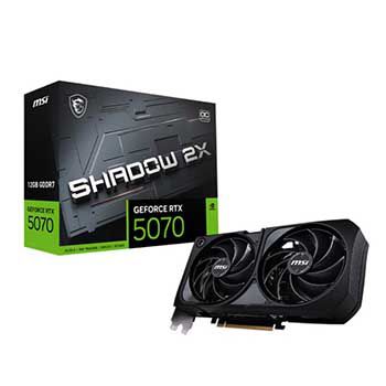 12GB MSI GeForce RTX 5070 12G SHADOW 2X OC