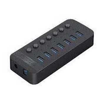 HUB USB 3.0 1–7 PORT ORICO CT2U3-7AB-EU-BK-BP Màu đen
