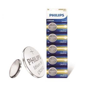 Pin CMOS Lithium Philips CR2032 (1 vỉ = 5 viên)