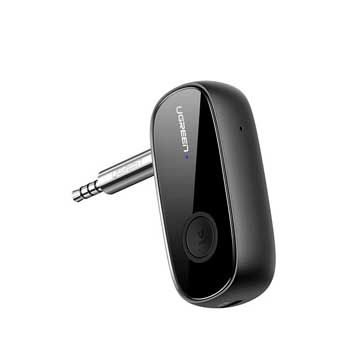 Thiết bị nhận Bluetooth 5.0 Ugreen 70304 Hỗ trợ aptX ™ Audio 3.5mm (Có Pin lưu trữ 8h). ​