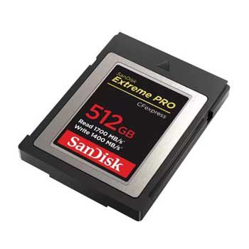 Thẻ nhớ SanDisk Extreme Pro CFexpress 512GB SDCFE-512G-GN4NN