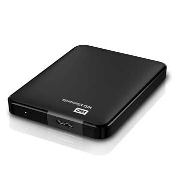 2TB WESTERN Elements(USB-C) - WDBDTV0020BBK-WESN