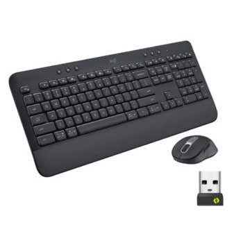 Combo Bàn Phím và Chuột không dây Logitech MK650 for Business màu Đen (920-011014)